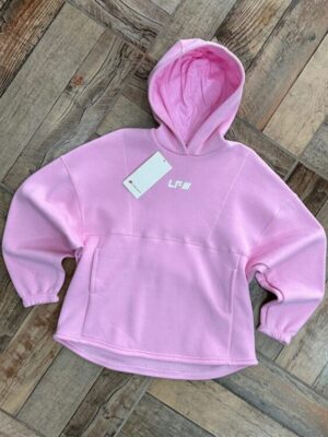 Buzo Hoodie Rosa LF
