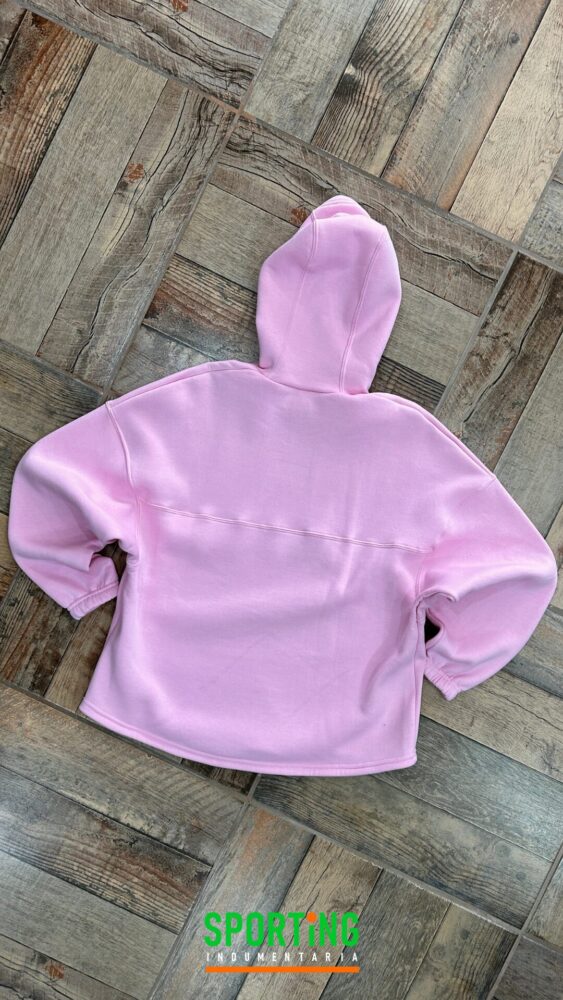 Buzo Hoodie Rosa LF