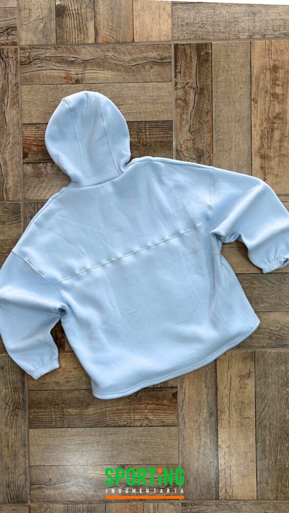 Buzo Hoodie Celeste LF