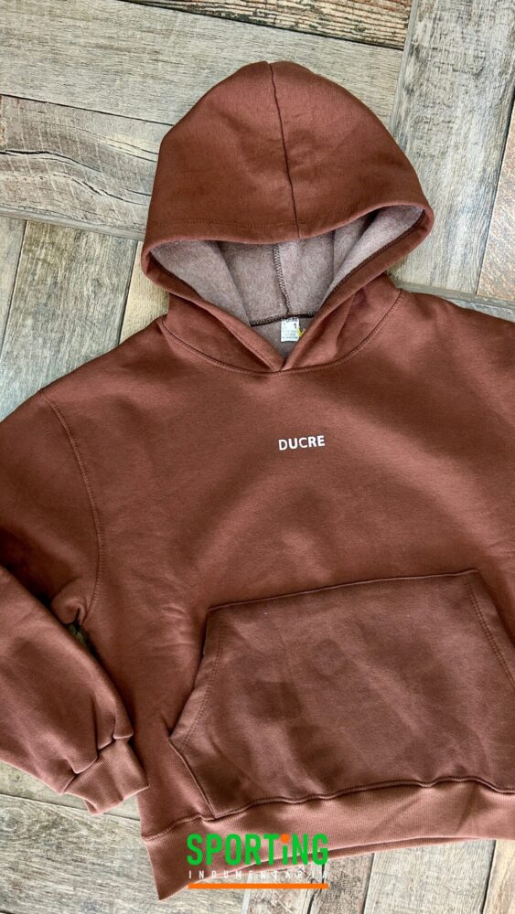 Buzo oversize con capucha
