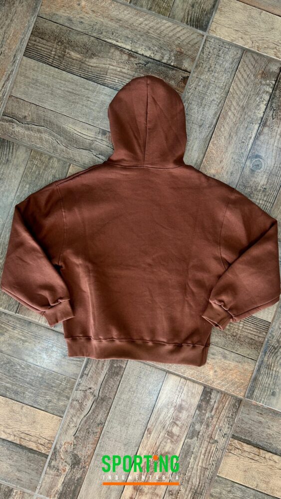 Buzo oversize con capucha