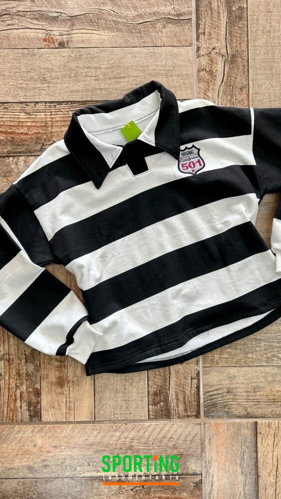 Buzo estilo rugby a rayas – California 501