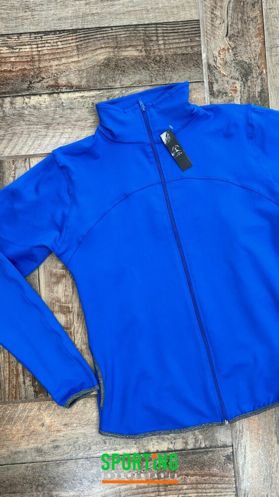 Campera deportiva con cierre