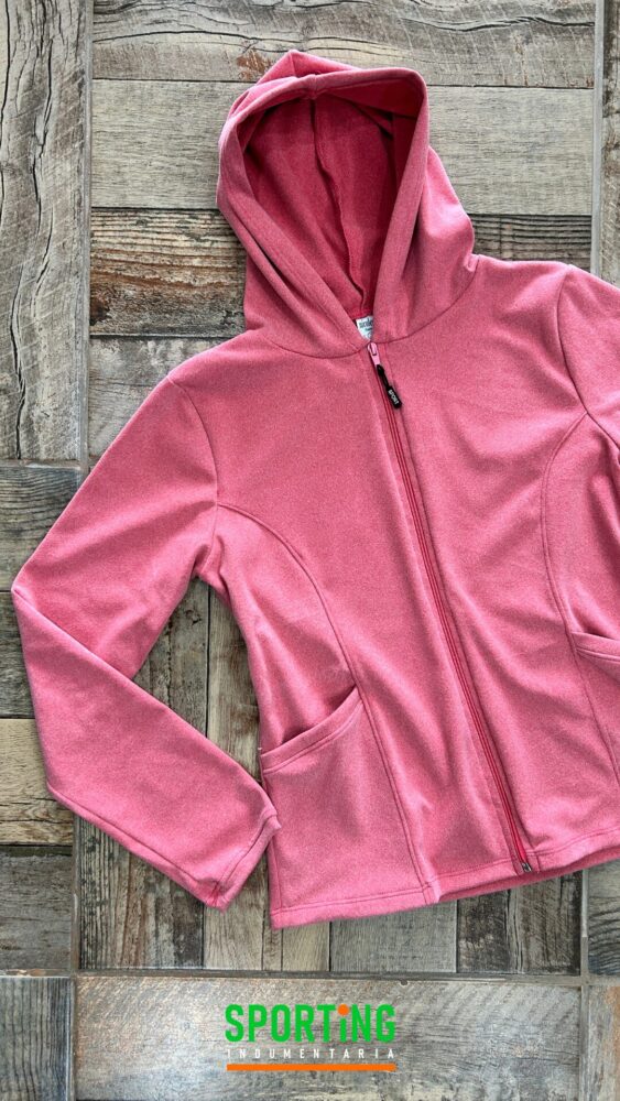 Campera con Capucha Deportiva