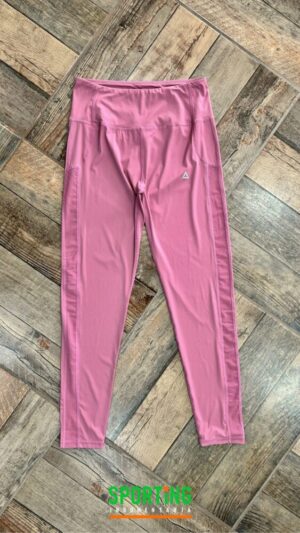 Calza deportiva con laterales traslúcidos