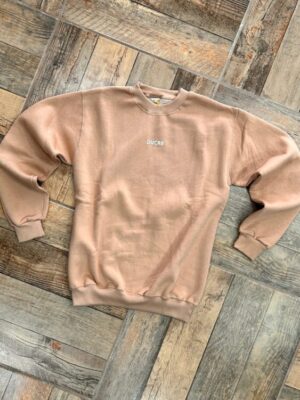 Buzo unisex de frisa – Color nude