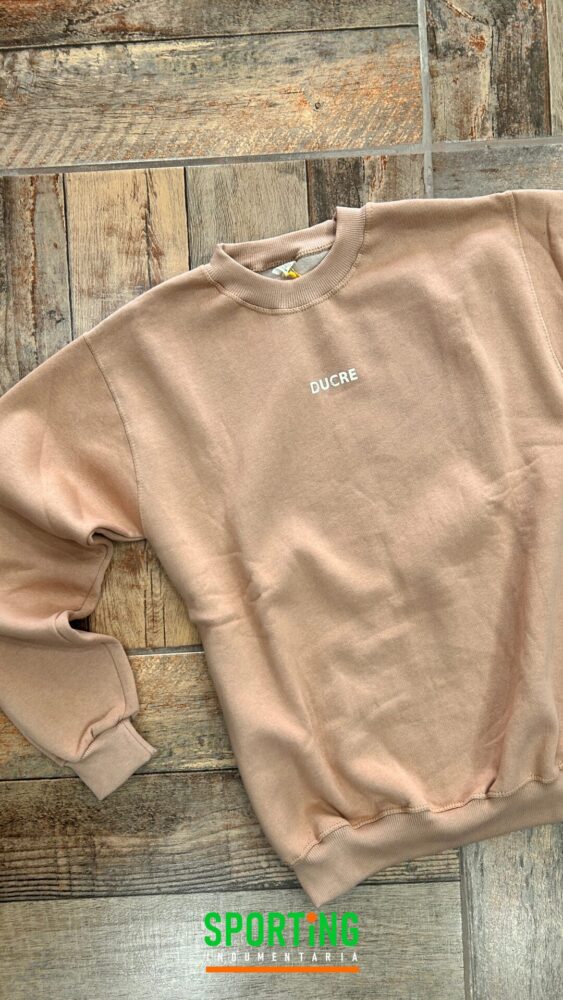 Buzo unisex de frisa – Color nude