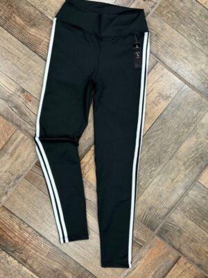 Calza deportiva con franjas laterales