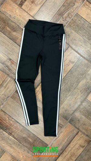 Calza deportiva con franjas laterales