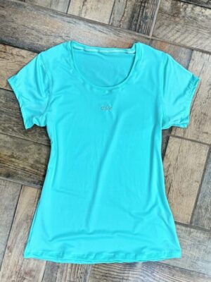 Remera deportiva turquesa CLV