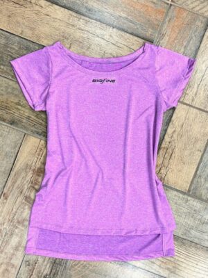 Remera deportiva violeta BigFine
