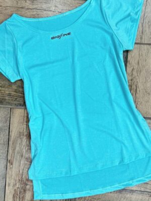 Remera deportiva BIG FINE – Celeste