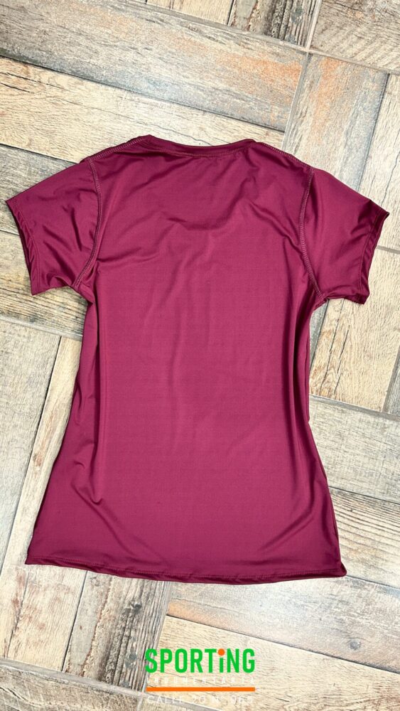 Remera deportiva CLV bordo