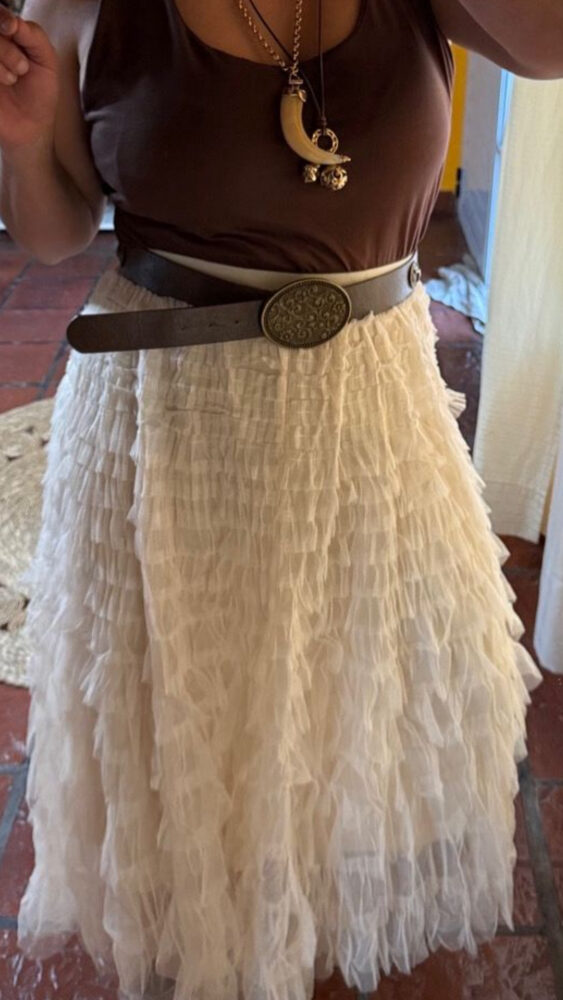 Pollera Tul en Capas