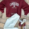 Buzo Cambridge Bordo