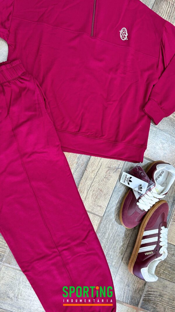 Conjunto Babucha y Buzo Frizado