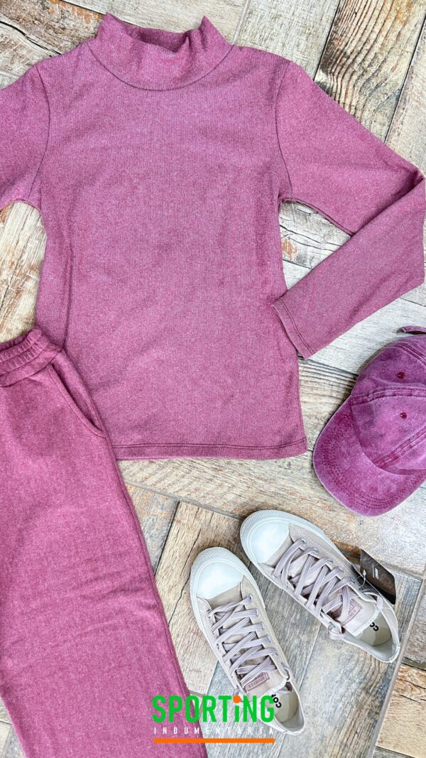 Conjunto Rosa Viejo T4 chico